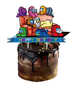 Tortový zápich AMONG US