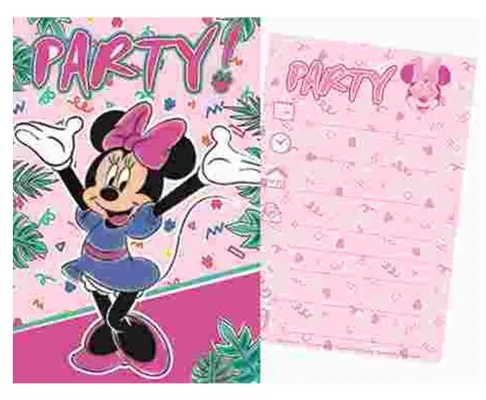 Pozvánka (5ks) MINNIE
