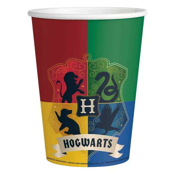 Papierový pohár 250ml HARRY POTTER Hogwarts