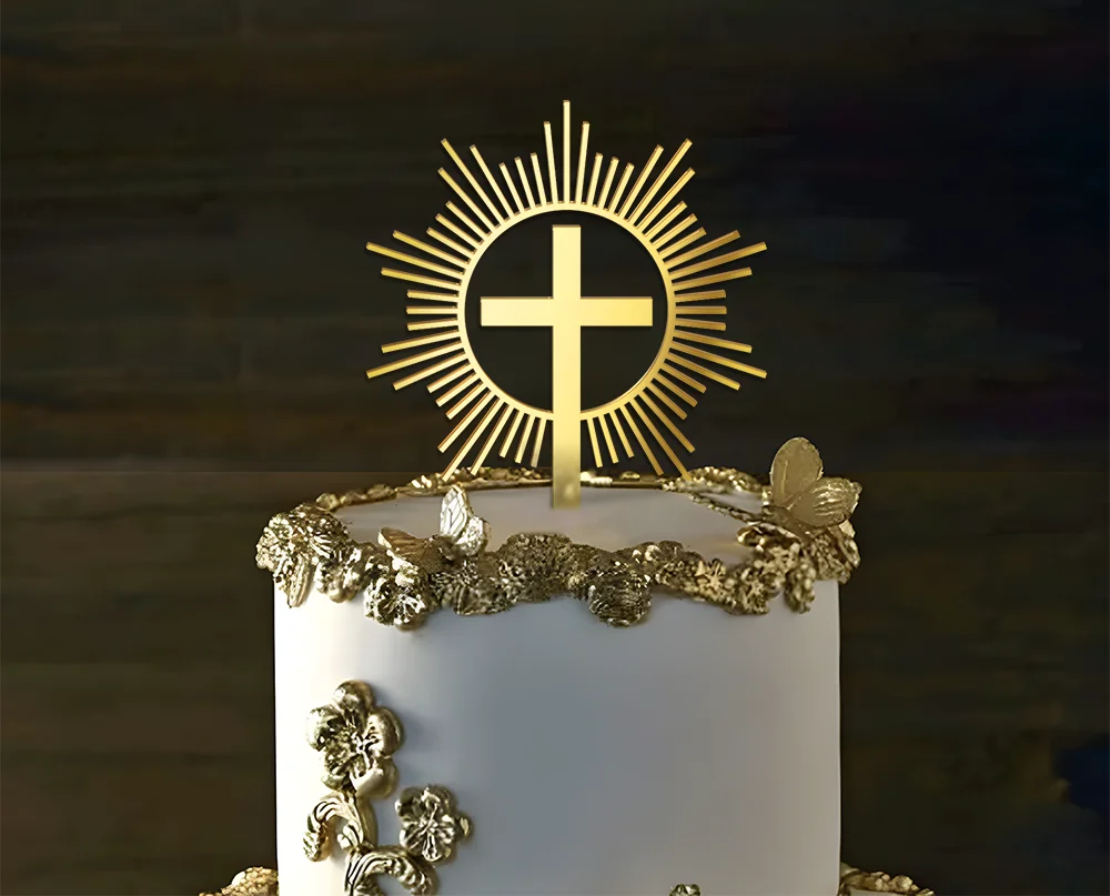 Tortový zápich KRÍŽIK žiara