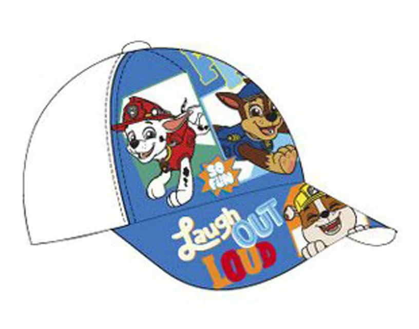 Šiltovka PAW PATROL biela - č.52