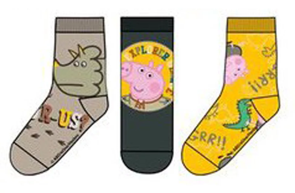Ponožky 3ks PEPPA PIG - 31/34