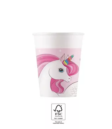 Papierový pohár 200ml JEDNOROŽEC