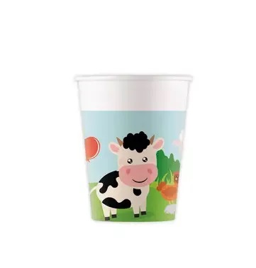 Papierový pohár 200ml FARMA
