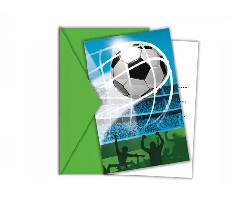 Pozvánka (6ks) FUTBAL