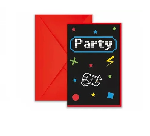 Pozvánka (6ks) PARTY game