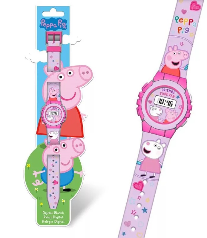 Digitálne hodinky PEPPA PIG