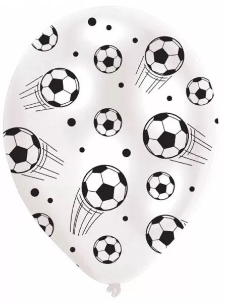 Balóny FUTBALOVÉ LOPTY (6ks)