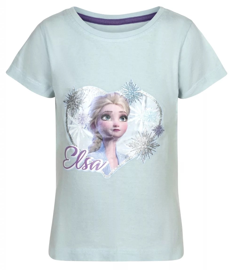 Tričko s krátkym rukávom FROZEN Elsa - veľ.98/104