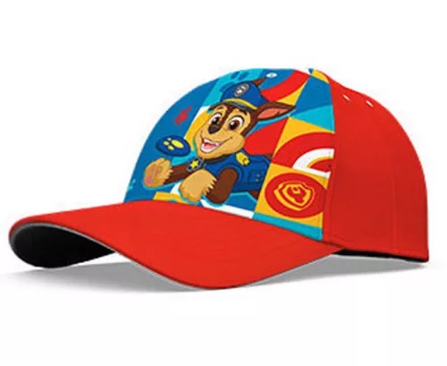 Šiltovka PAW PATROL červená - č.54