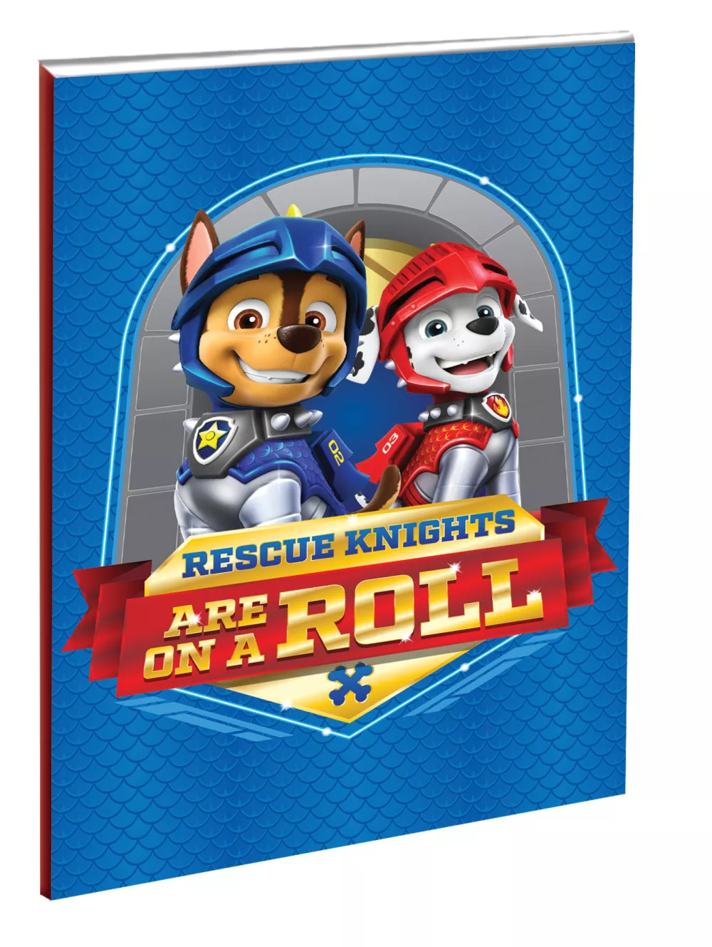 Linajkový zošit B5 PAW PATROL modrý