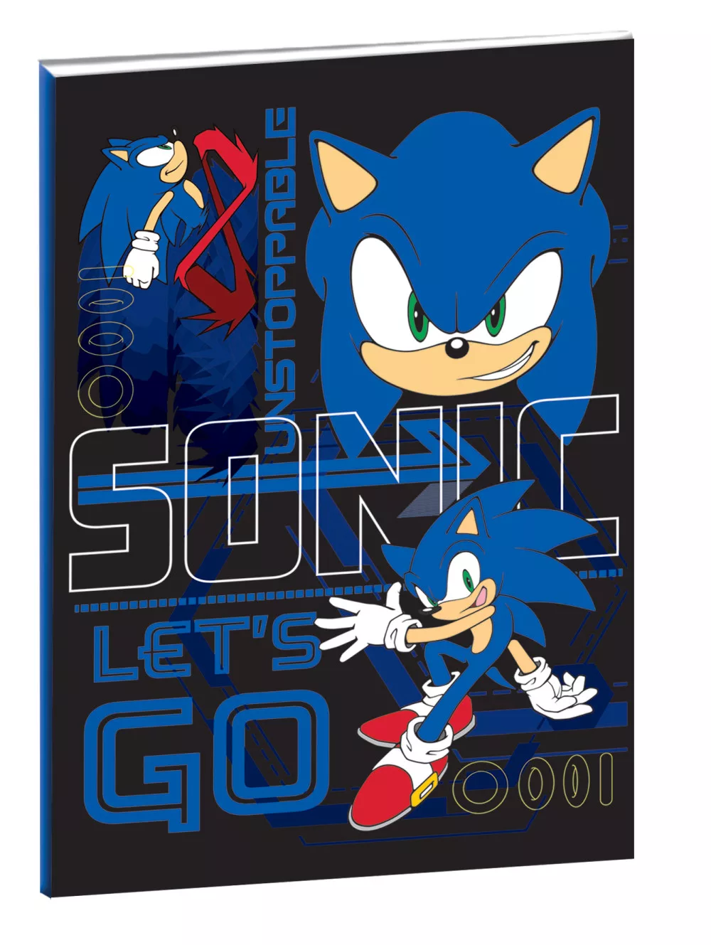 Linajkový zošit B5 SONIC