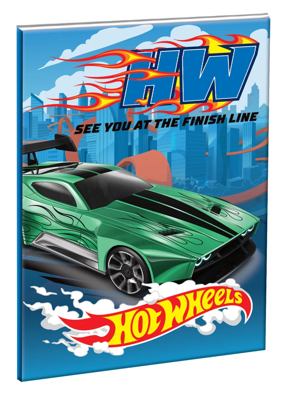 Linajkový zošit B5 HOT WHEELS