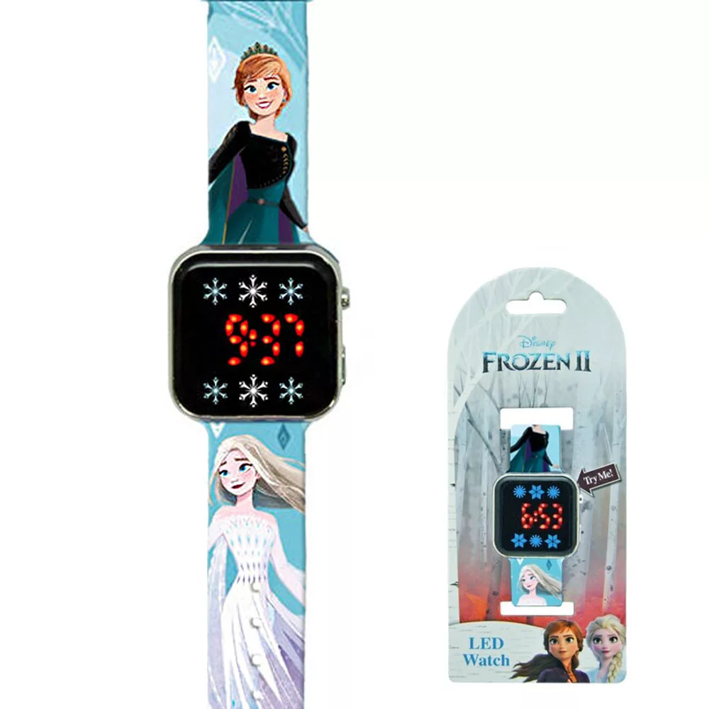Digitálne LED hodinky FROZEN