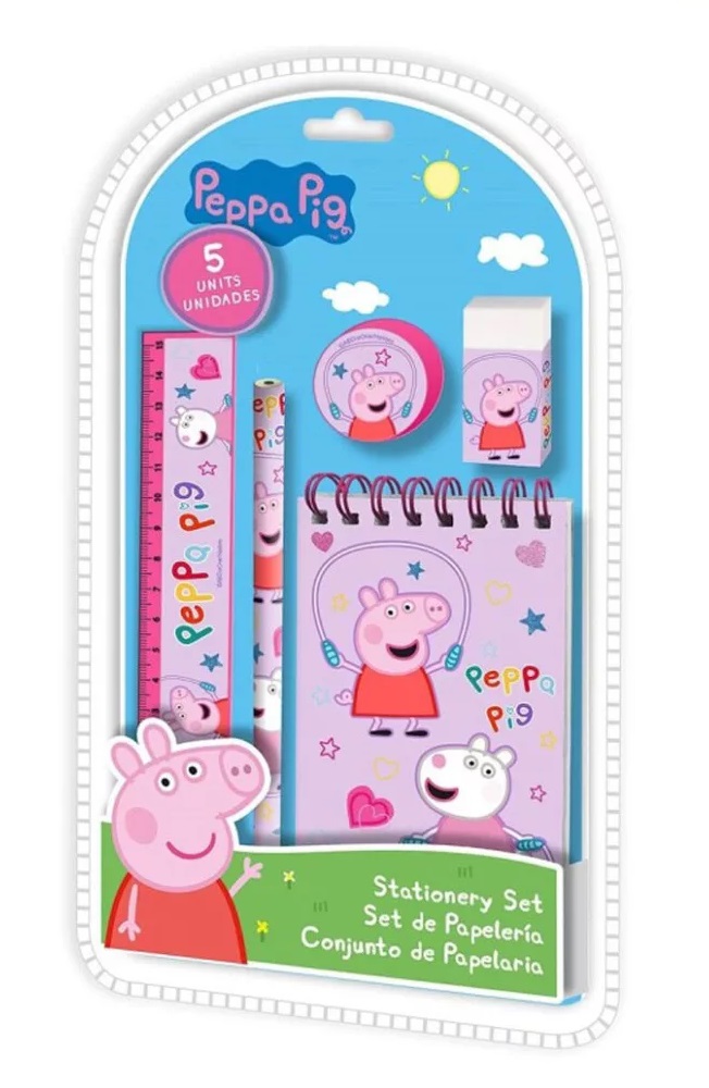 Súprava na písanie (5ks) PEPPA PIG