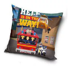 Obliečka na vankúšik 40x40 POŽIARNIK SAM výjazd