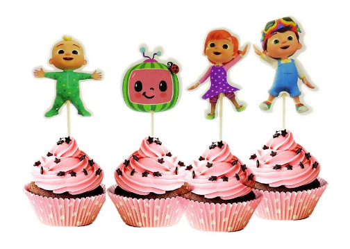 Tortový zápich COCOMELON (24ks)