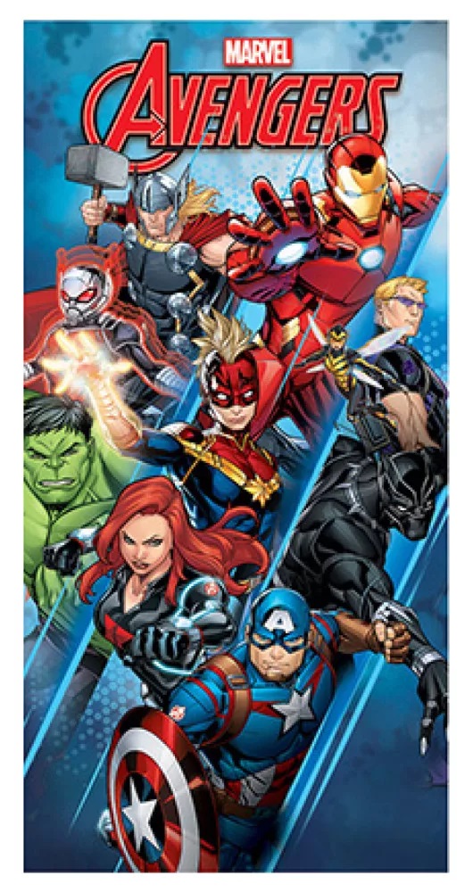 Osuška 70x137 AVENGERS - rýchloschnúca