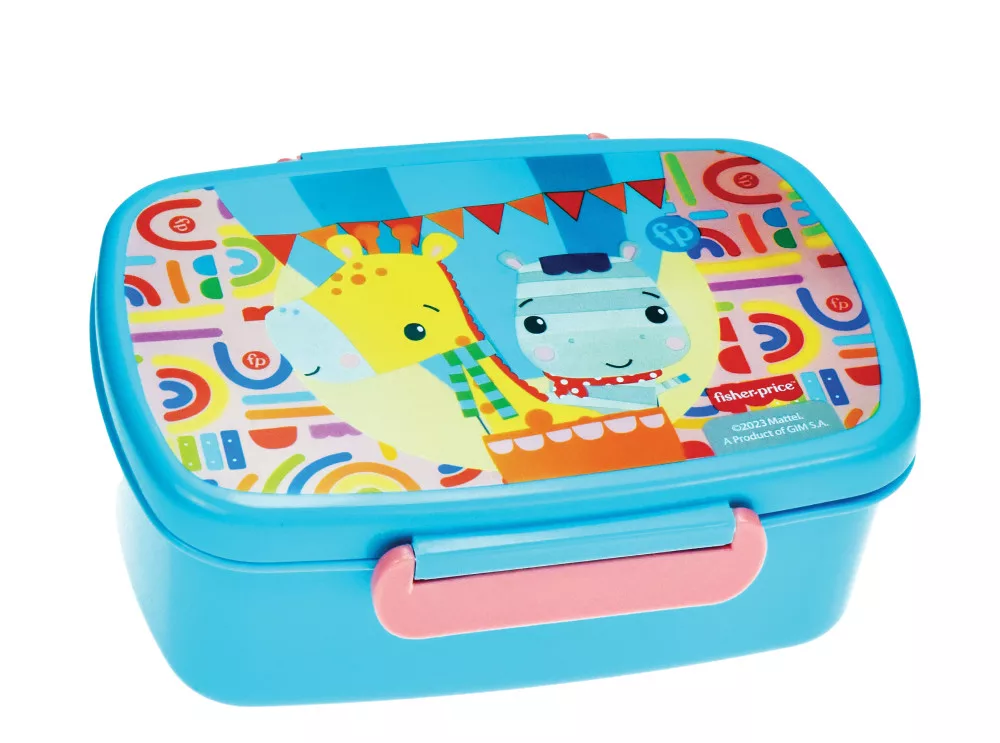 Desiatový box FISHER PRICE modrý