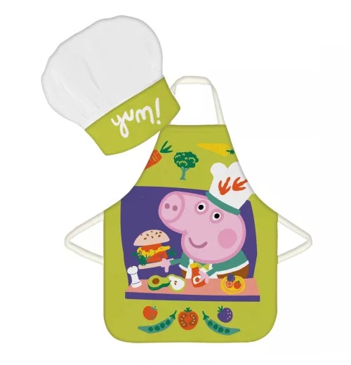 Zástera s čiapkou PEPPA PIG jedlo