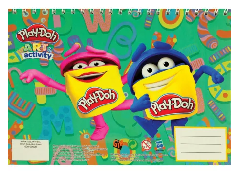 Skicár A4 PLAY-DOH