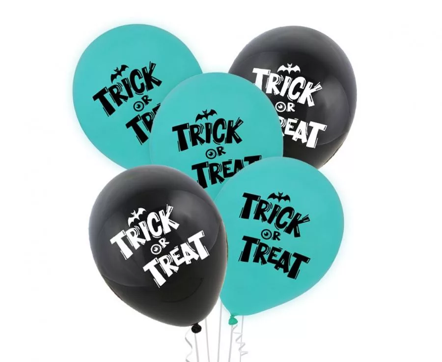 Balóny TRICK OR TREAT (5ks)