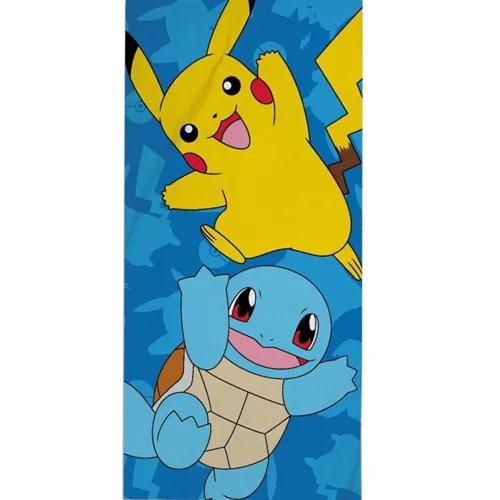 Osuška 70x140 POKÉMON modrá