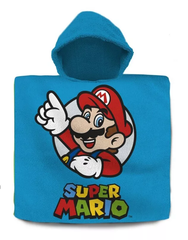 Pončo 60x120 SUPER MARIO
