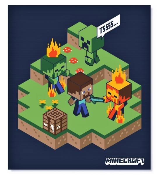 Deka 100x140 MINECRAFT