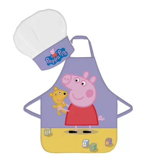 Zástera s čiapkou PEPPA PIG teddy