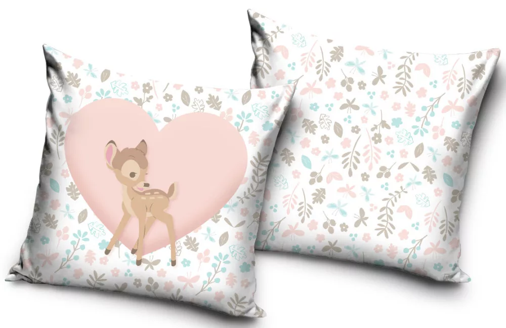 Obliečka na vankúšik 40x40 BAMBI srdiečko