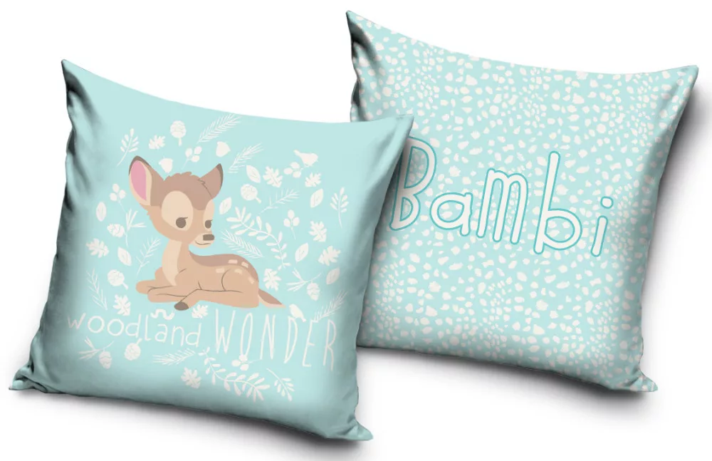 Obliečka na vankúšik 40x40 BAMBI lístky