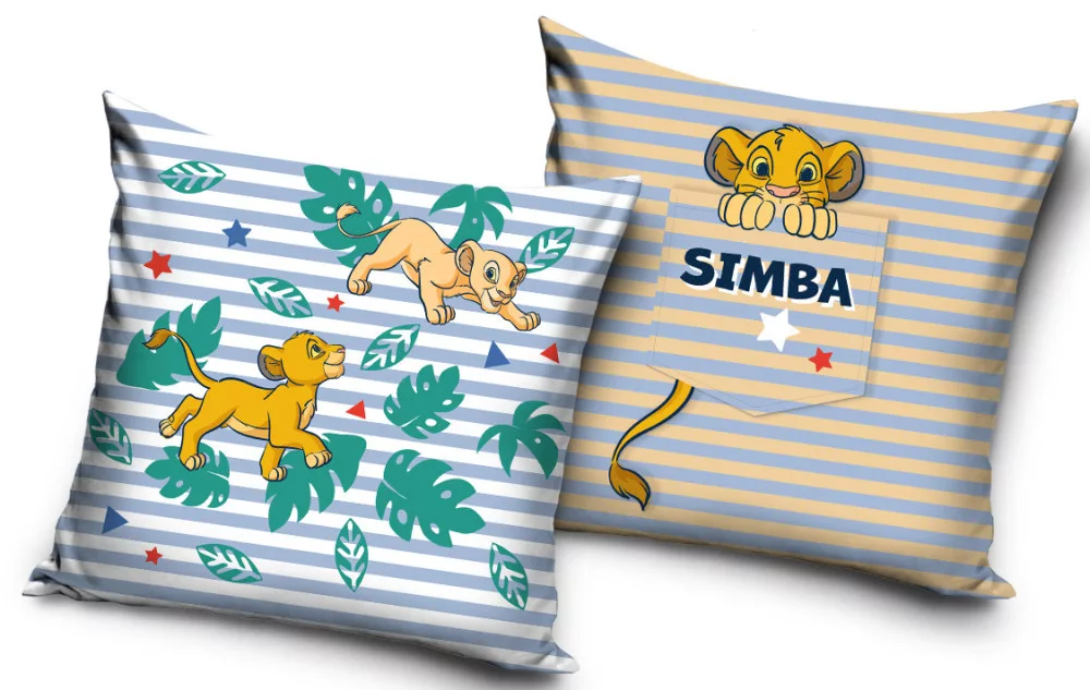 Obliečka na vankúšik 40x40 LEVÍ KRÁĽ Simba