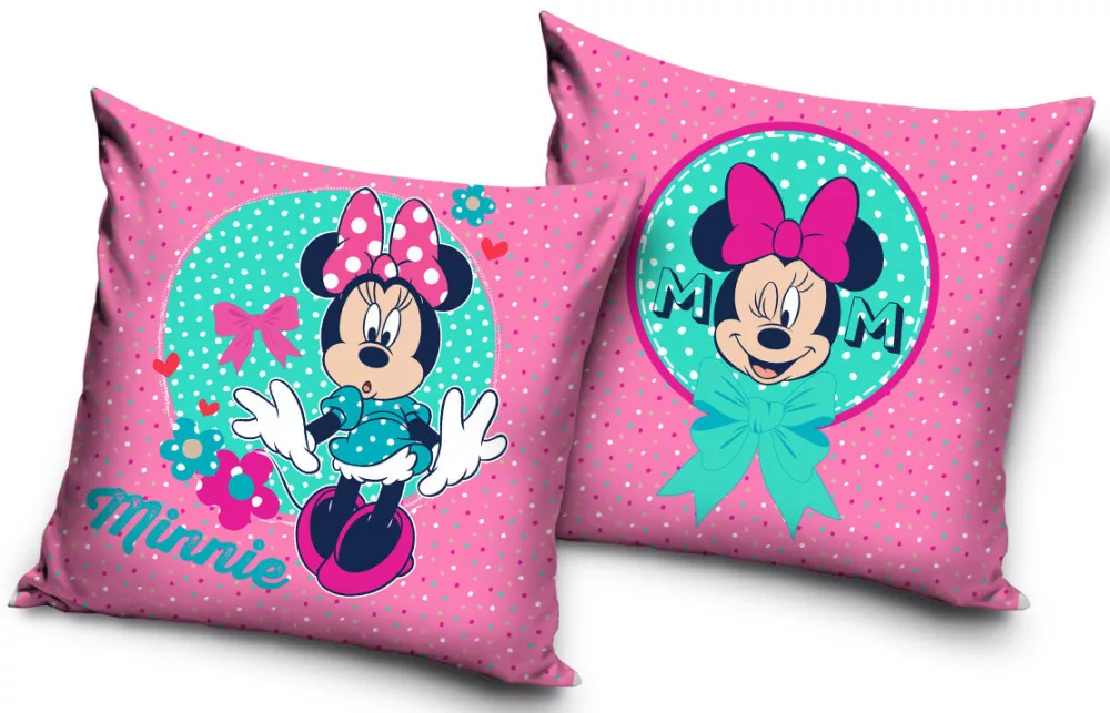 Obliečka na vankúšik 40x40 MINNIE kruh