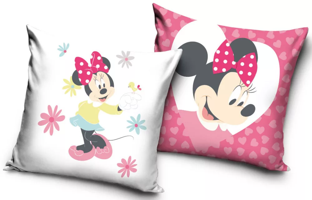 Obliečka na vankúšik 40x40 MINNIE kvety