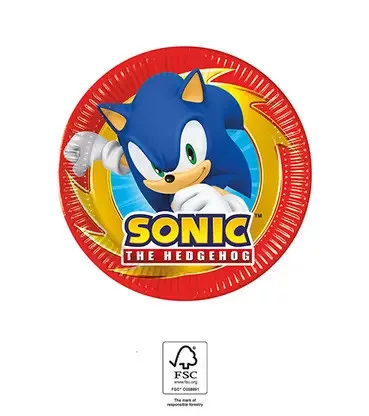Papierový tanier 20cm SONIC