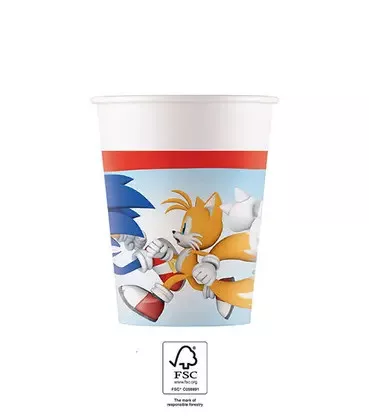 Papierový pohár 200ml SONIC