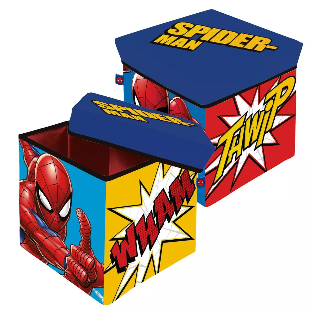 Úložný box - taburetka SPIDERMAN 01