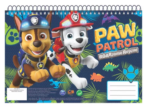 Špirálový skicár PAW PATROL