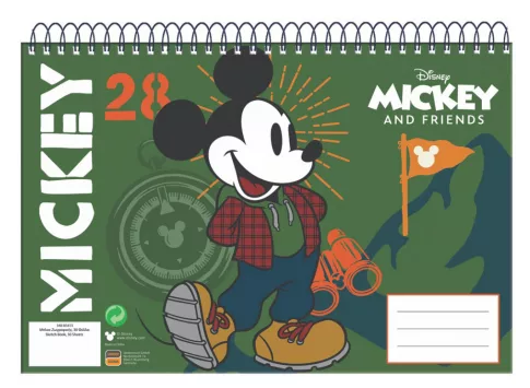 Špirálový skicár MICKEY