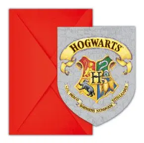 Pozvánka (6ks) HARRY POTTER