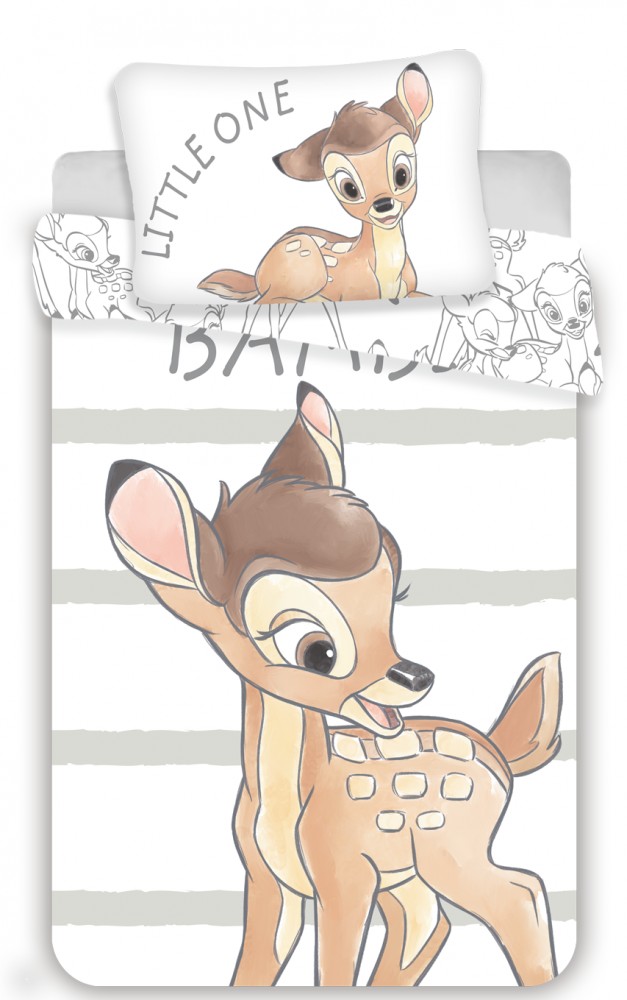 Obliečky do postieľky 100x135 BAMBI little