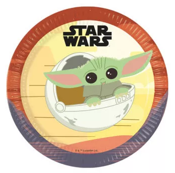 Papierový tanier 23cm STAR WARS