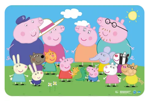 Prestieranie PEPPA PIG priatelia