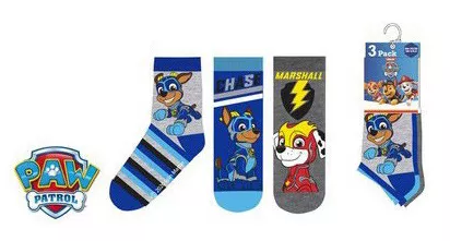 Ponožky 3ks PAW PATROL - 27/30