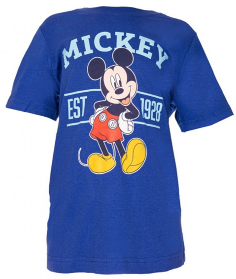 Tričko s krátkym rukávom MICKEY modré - veľ.122/128