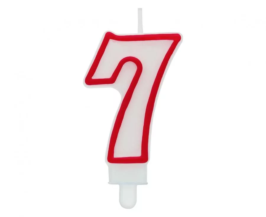 Sviečka č.7 red