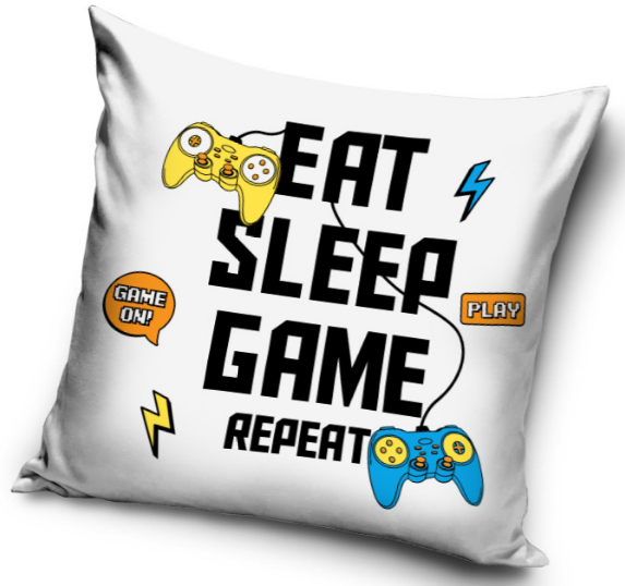 Obliečka na vankúšik 40x40 GAME repeat