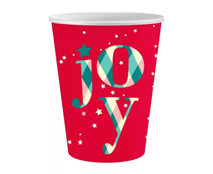 Papierový pohár 250ml VIANOCE joy