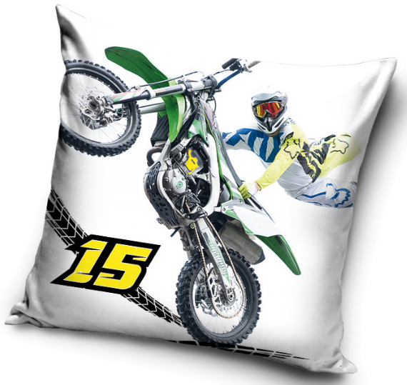 Obliečka na vankúšik 40x40 MOTOCROSS 15